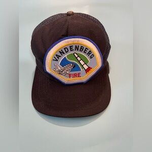 Vintage 90’s NEW ERA Made in USA Vandenberg Fire Hat